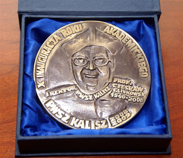 medal okolicznościowy - 10 inauguracja roku akademickiego