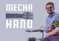 grafika mecha hand - biochemiczna ręka