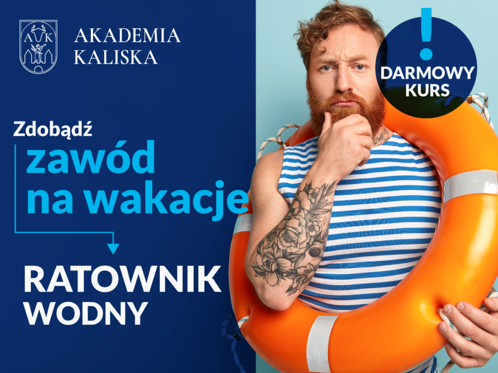 Kursy dla studentów Akademii Kaliskiej - ratownik wodny