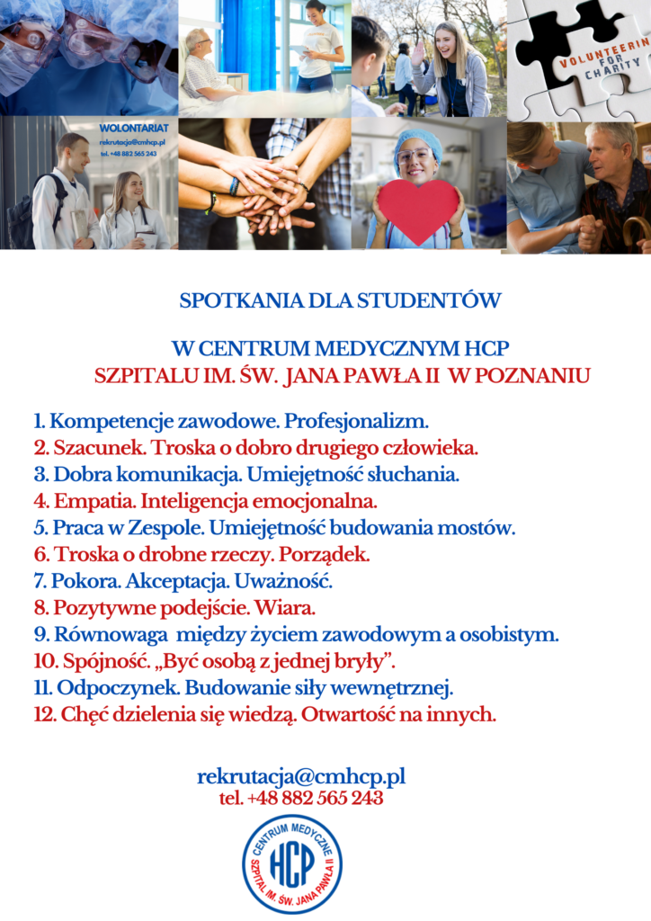 Spotkania dla studentów w Centrum Medycznym HCP Szpitalu w Poznaniu-2